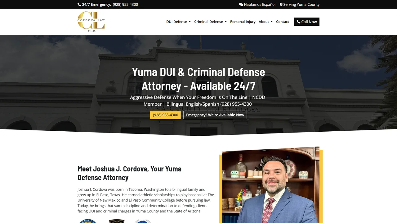 Cordova Law P.L.C. - Yuma, AZ office in Yuma, Arizona