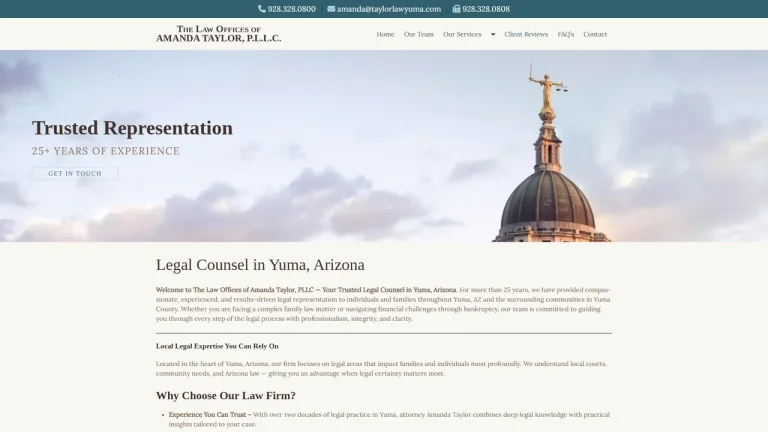 The Law Offices of Amanda Taylor, PLLC - Yuma, AZ - Attorney in Yuma