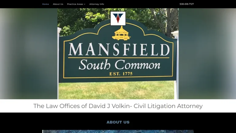 Law Offices of David J Volkin - Boston, MA - Attorney in Boston