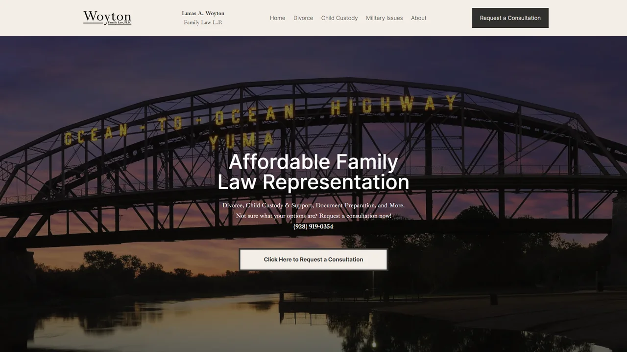 Lucas A Woyton, Family Law L.P. - Yuma, AZ office in Yuma, Arizona