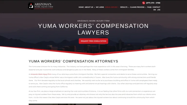 Arizona's Work Injury Firm (Formerly Snow, Carpio & Weekley, PLC) - Yuma, AZ - Attorney in Yuma