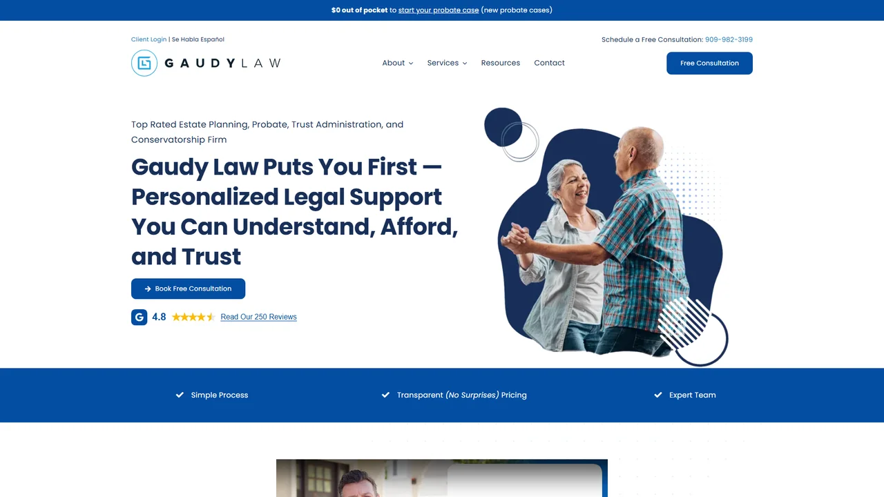 Probate and Trust Legal Solutions by Gaudy Law - Yorba Linda, CA office in Yorba Linda, California