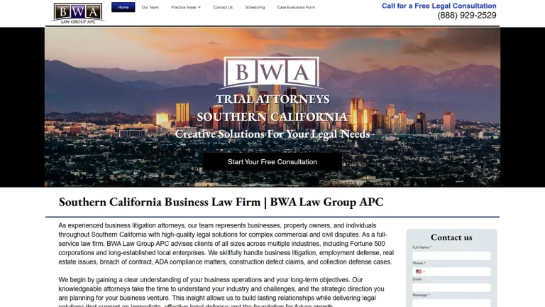 BWA Law Group - Yorba Linda, CA - Attorney in Yorba Linda