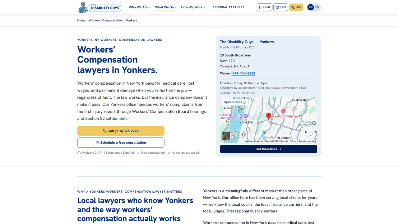 Markhoff & Mittman, P.C. - Yonkers, NY office in Yonkers, New York