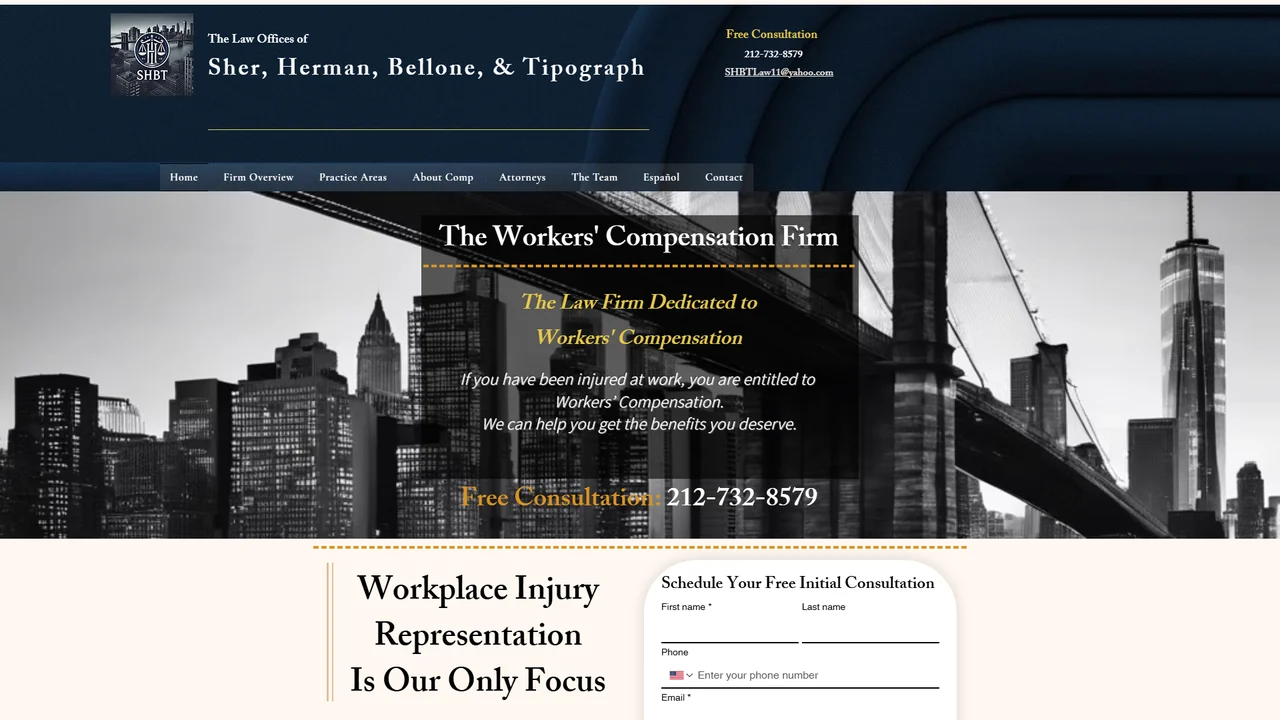 The Law Offices of Sher, Herman, Bellone & Tipograph - Yonkers, NY office in Yonkers, New York
