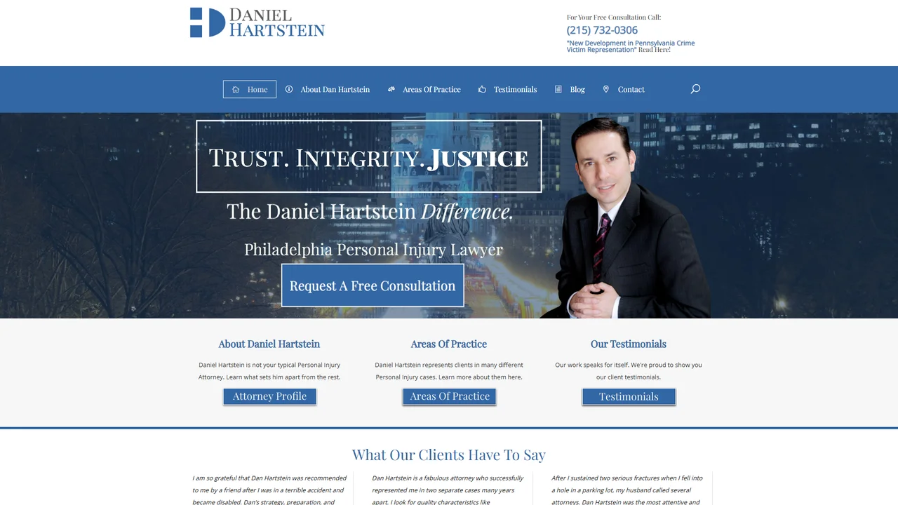 Law Offices of Daniel P. Hartstein - Philadelphia, PA office in Philadelphia, Pennsylvania