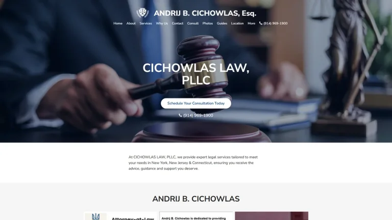Andrij B. Cichowlas, Esq. - Yonkers, NY - Attorney in Yonkers