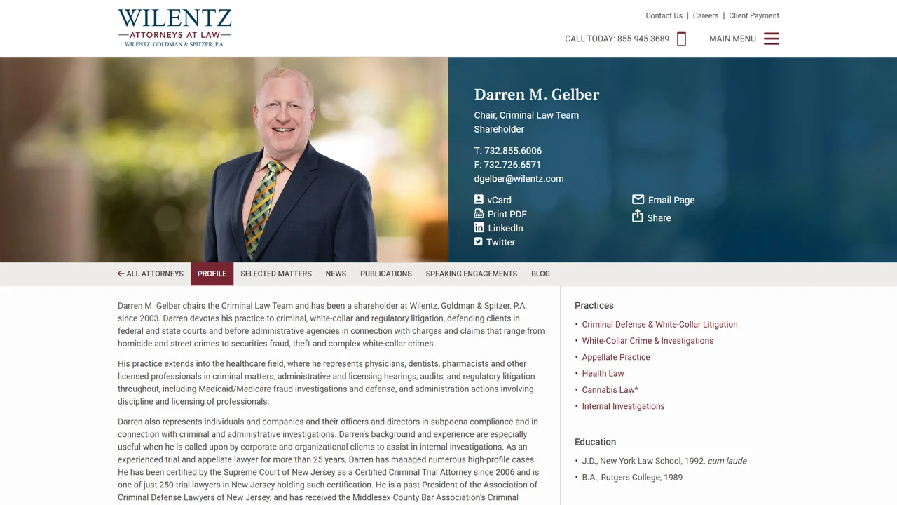 Darren M. Gelber - Woodbridge, NJ office in Woodbridge, New Jersey