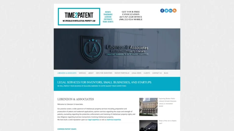 Libenzon & Associates - Boston, MA - Attorney in Boston