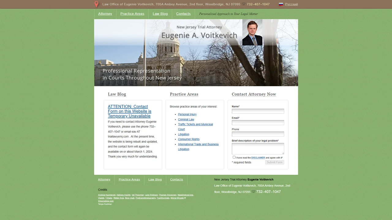 Law Office of Eugenie A. Voitkevich - Woodbridge, NJ office in Woodbridge, New Jersey