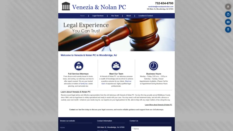 Venezia & Nolan PC - Woodbridge, NJ - Attorney in Woodbridge