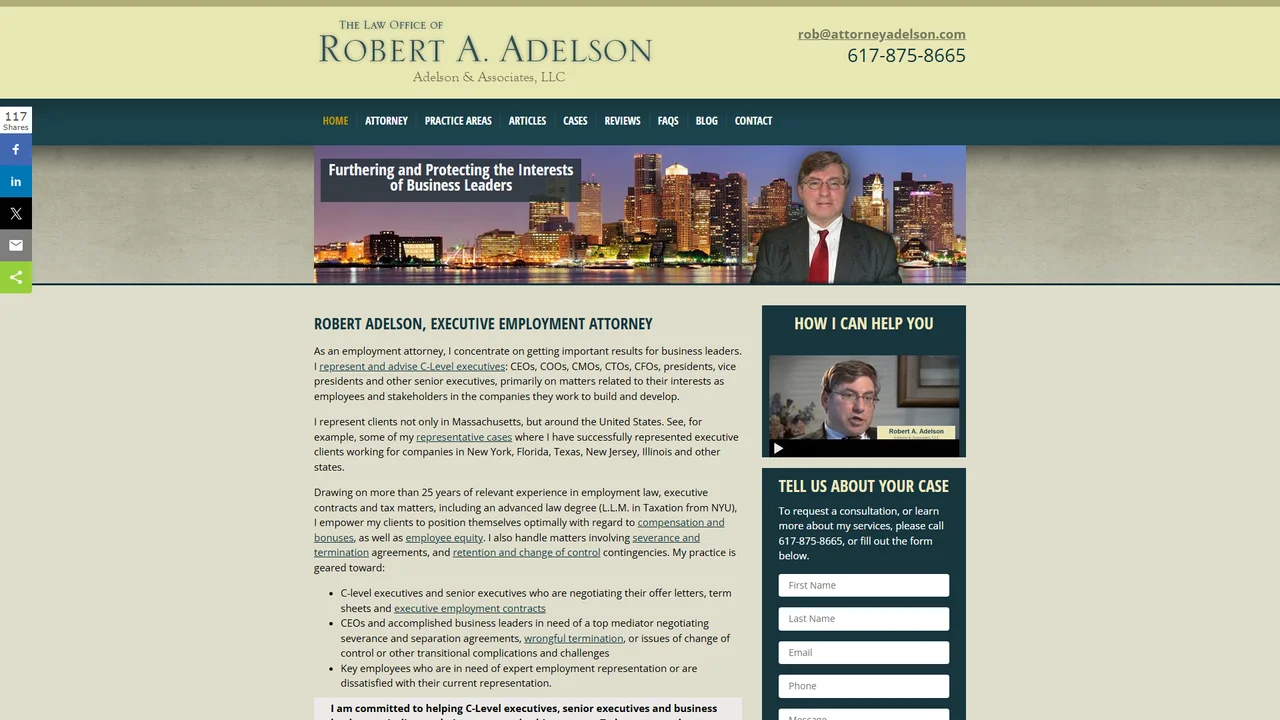 Robert A. Adelson, P.C. - Boston, MA office in Boston, Massachusetts