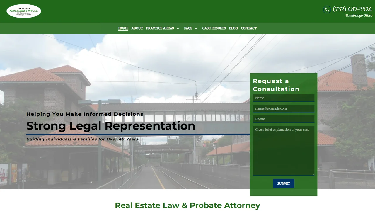 Adams, Cassese & Papp L.L.C. - Woodbridge, NJ office in Woodbridge, New Jersey