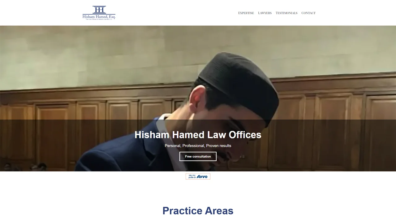 The Law Office Of Hisham Hamed, Esq - Woodbridge, NJ office in Woodbridge, New Jersey