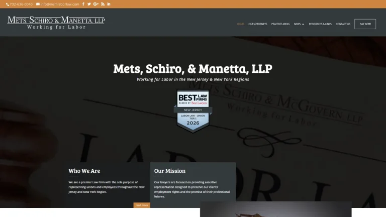 Mets Schiro & Manetta, LLP - Woodbridge, NJ - Attorney in Woodbridge