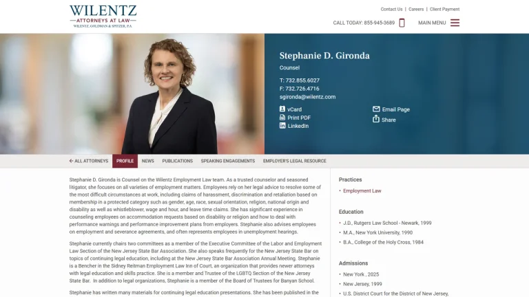 Stephanie D. Gironda - Woodbridge, NJ - Attorney in Woodbridge
