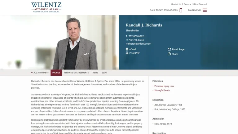 Randall J. Richards - Woodbridge, NJ - Attorney in Woodbridge