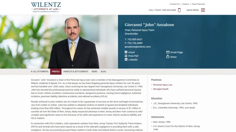 John Anzalone - Woodbridge, NJ - Attorney in Woodbridge