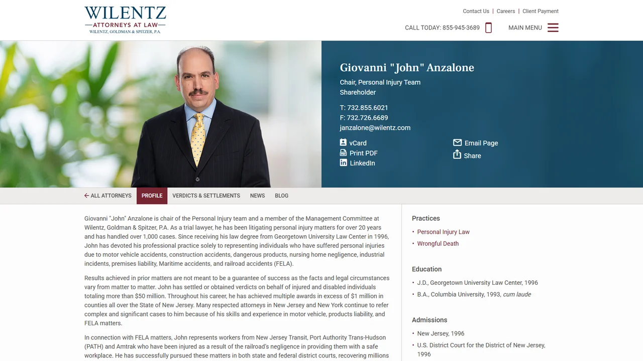 John Anzalone - Woodbridge, NJ office in Woodbridge, New Jersey