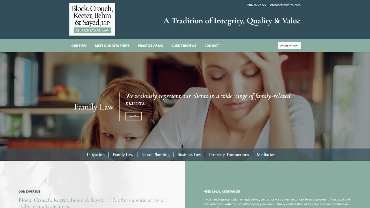 Block Crouch Keeter Behm & Sayed, LLP - Wilmington, NC office in Wilmington, North Carolina