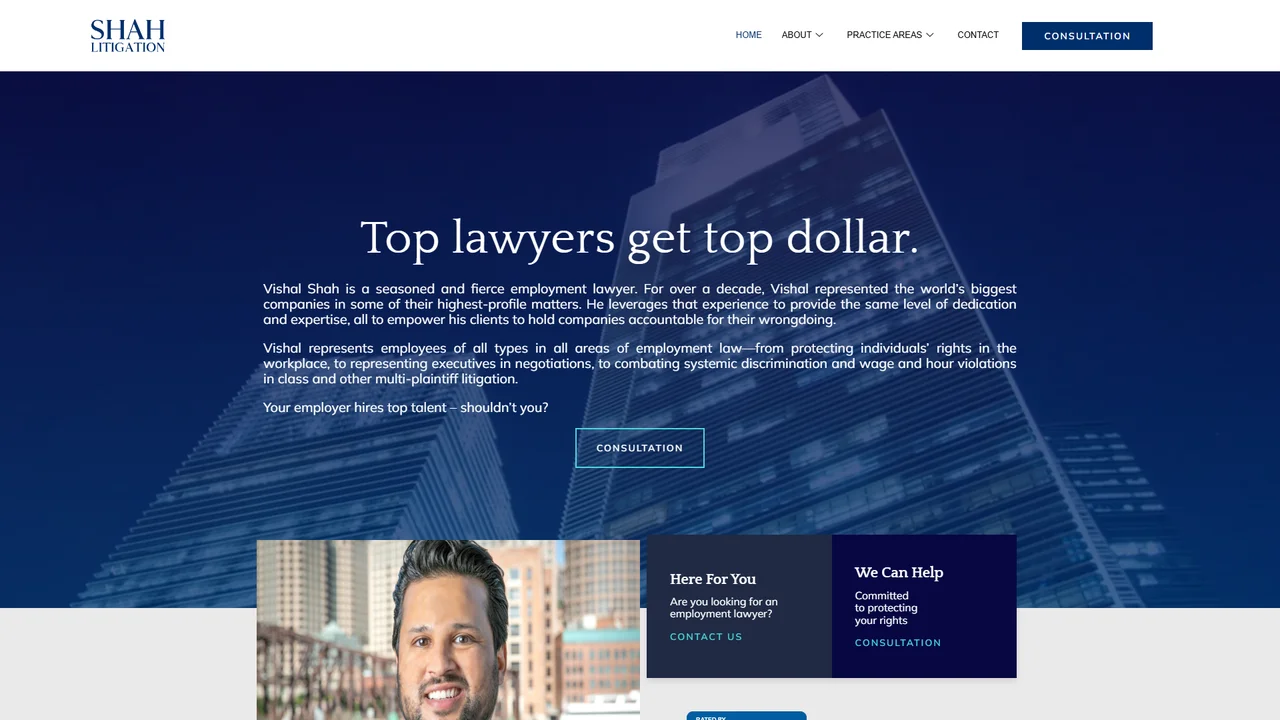 Shah Litigation, PLLC - Boston, MA office in Boston, Massachusetts
