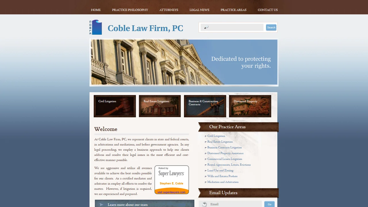 Coble Law Firm PC - Wilmington, NC office in Wilmington, NC, North Carolina