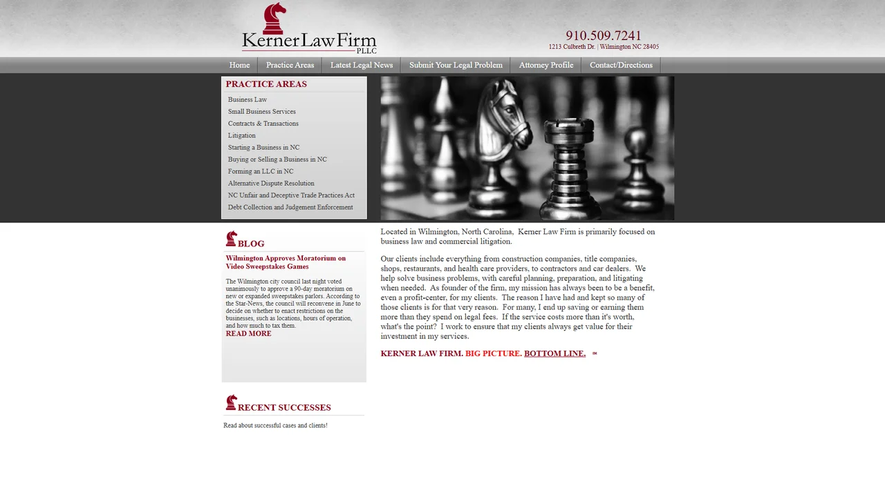 Kerner Law Firm, PLLC - Wilmington, NC office in Wilmington, NC, North Carolina