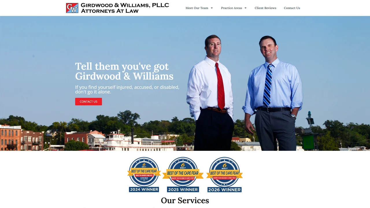 Girdwood & Williams PLLC Attorneys at Law - Wilmington, NC office in Wilmington, NC, North Carolina