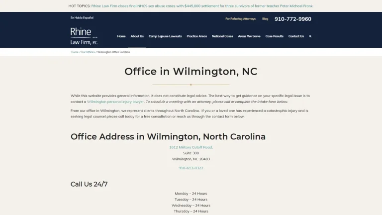 Rhine Law Firm - Wilmington, NC - Attorney in Wilmington, NC