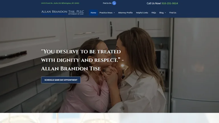 Allan Brandon Tise, PLLC - Wilmington, NC - Attorney in Wilmington, NC