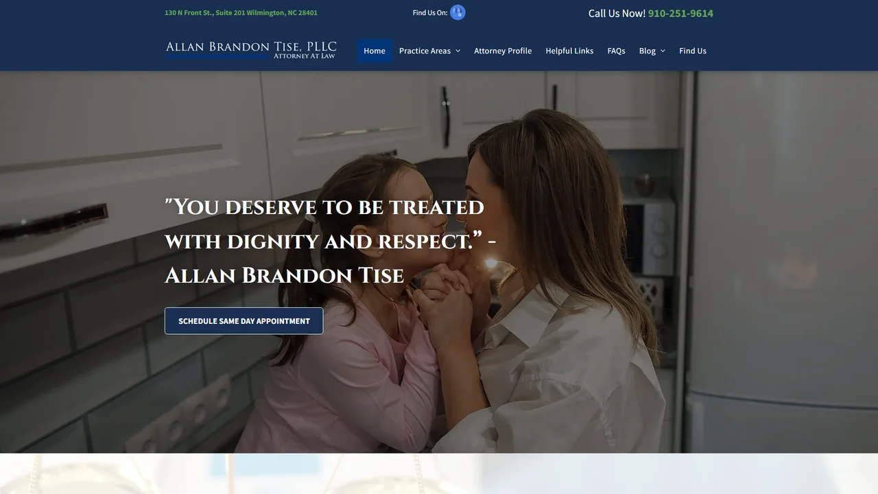 Allan Brandon Tise, PLLC - Wilmington, NC office in Wilmington, NC, North Carolina