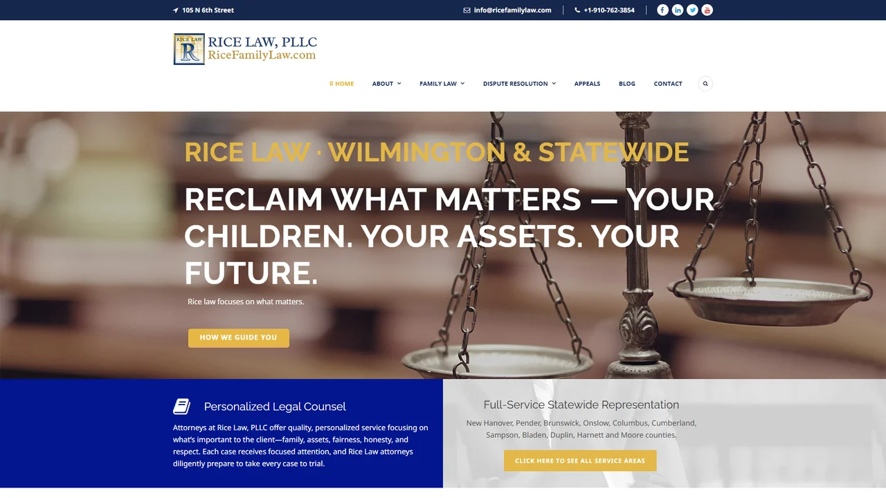 Rice Law, PLLC - Wilmington, NC office in Wilmington, NC, North Carolina