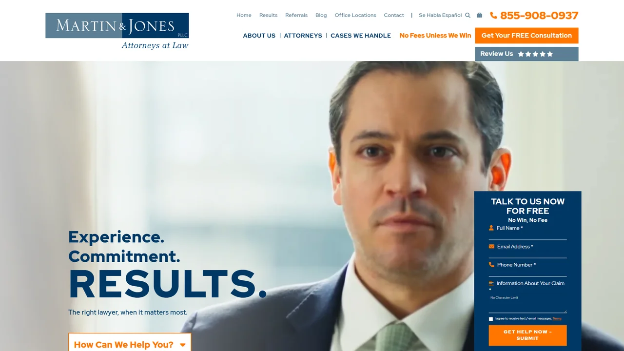 Martin and Jones, PLLC - Wilmington, NC office in Wilmington, NC, North Carolina