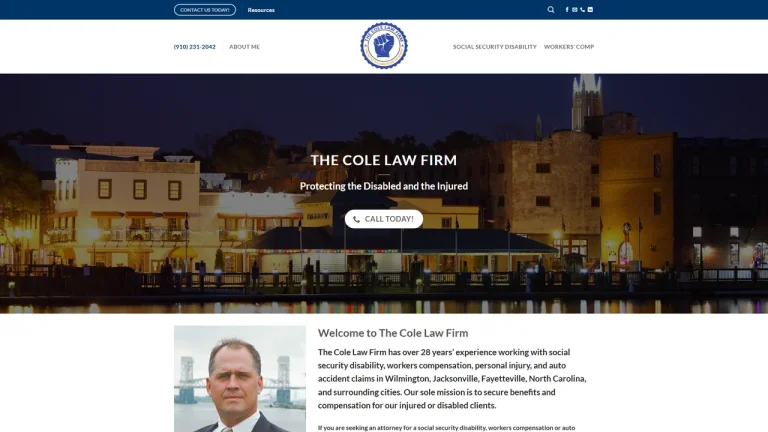 The Cole Law Firm - Wilmington, NC - Attorney in Wilmington, NC