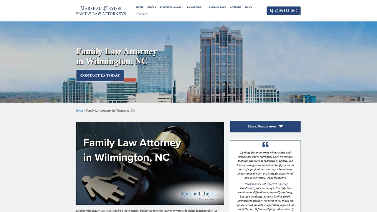 Marshall & Taylor PLLC - Wilmington, NC office in Wilmington, NC, North Carolina