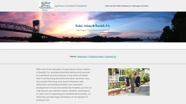 Kohut, Adams and Randall, P.A. - Wilmington, NC - Attorney in Wilmington, NC