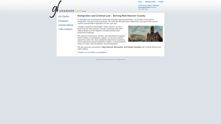 Granade Law, PLLC - Wilmington, NC - Attorney in Wilmington, NC