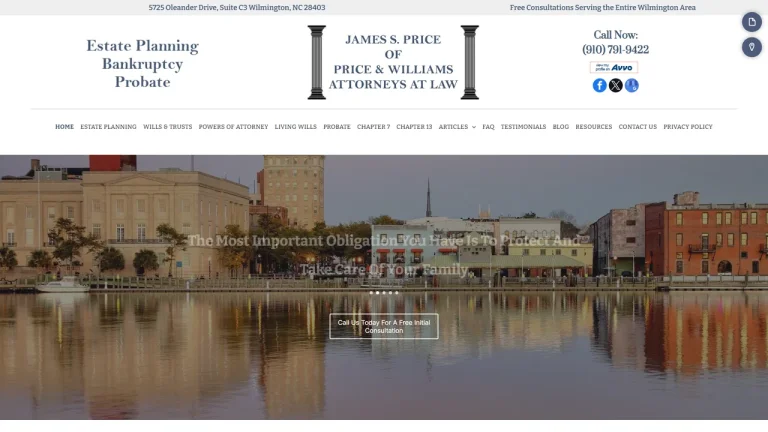 James S. Price Bankruptcy Attorney - Wilmington, NC - Attorney in Wilmington, NC