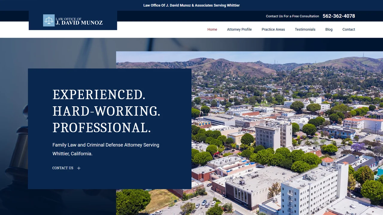 Law Office of J. David Munoz - Whittier, CA office in Whittier, California