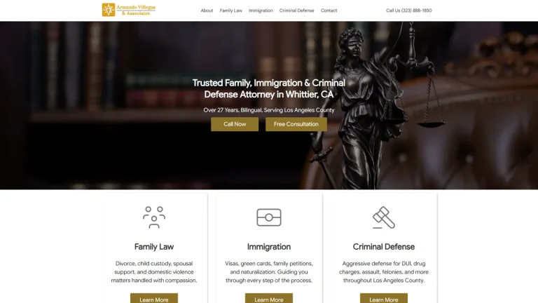 Armando Villegas & Associates - Whittier Divorce Attorney - Whittier, CA - Attorney in Whittier