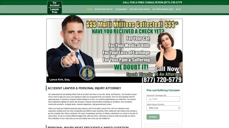 Car Accident Lawyer Pros - Whittier, CA - Attorney in Whittier