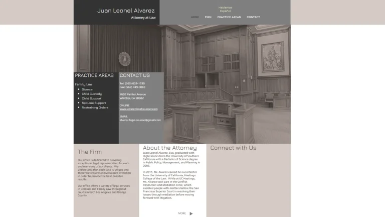 Law Office of Juan Leonel Alvarez, APLC - Whittier, CA - Attorney in Whittier