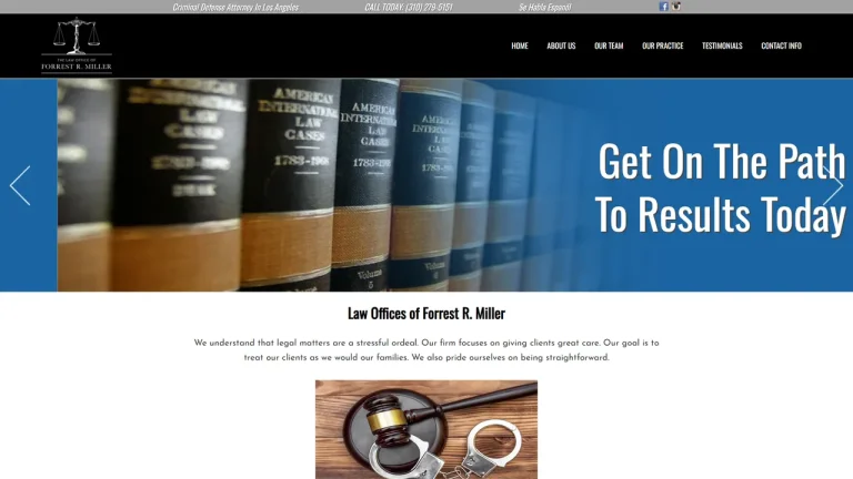 Law Offices of Forrest R. Miller - Whittier, CA - Attorney in Whittier
