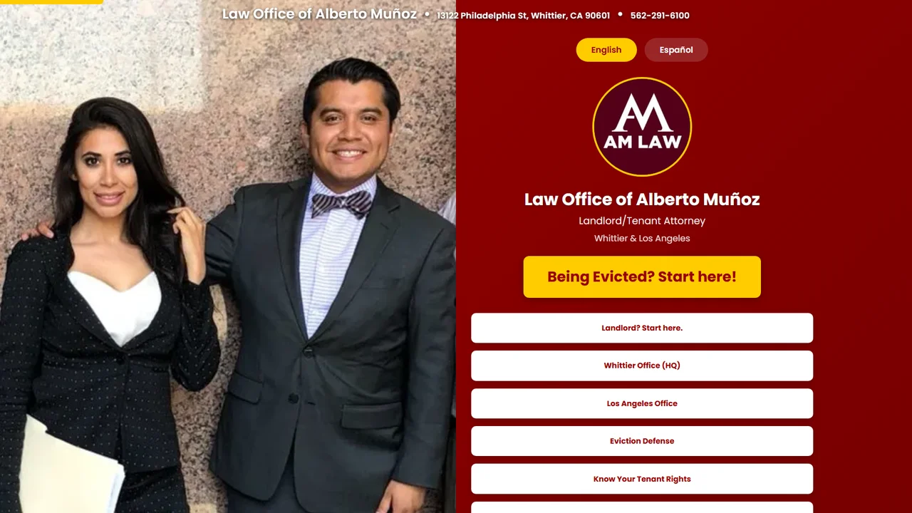 Law Office of Alberto Muñoz - Whittier, CA office in Whittier, California