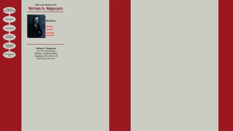 The Law Offices of Michael S. Magnuson - Whittier, CA - Attorney in Whittier