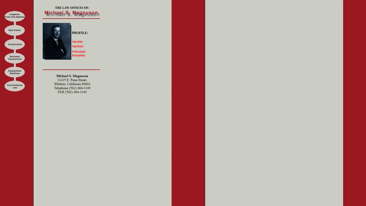 The Law Offices of Michael S. Magnuson - Whittier, CA office in Whittier, California