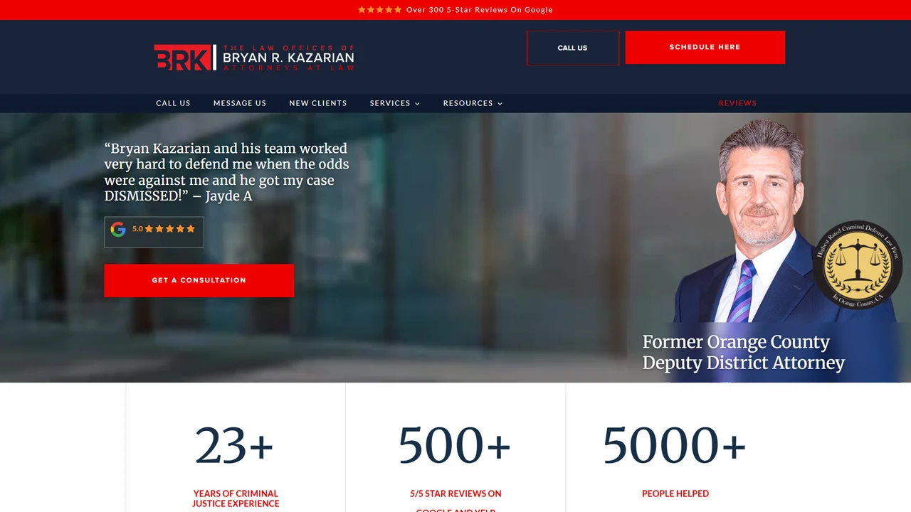 The Law Offices of Bryan R. Kazarian - Westminster, CA office in Westminster, California