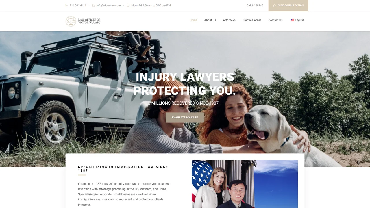 Victor Wu Law Office - Westminster, CA office in Westminster, California