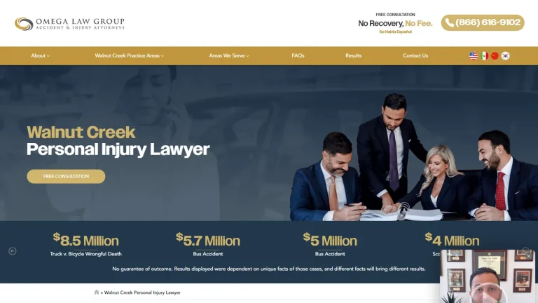 Omega Law Group Accident & Injury Attorneys - Walnut Creek, CA - Attorney in Walnut Creek