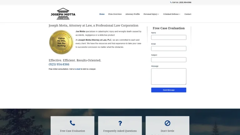 Joseph Motta Attorney at Law, PLC - Walnut Creek, CA - Attorney in Walnut Creek